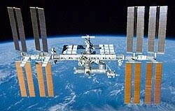 picture of the ISS
